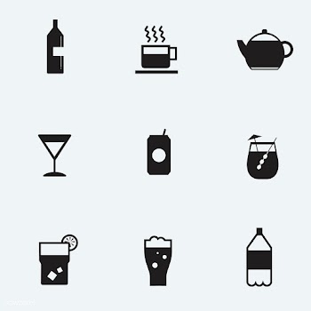 Refreshing drinks icons collection illustrati.. | Free stock vector - 445025