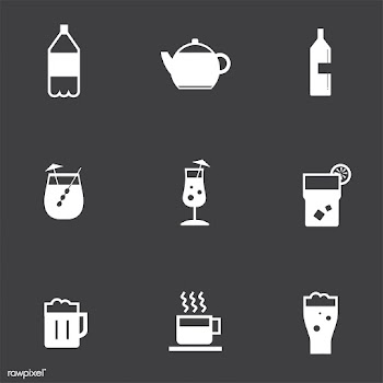 Refreshing drinks icons collection illustrati.. | Free stock vector - 445067