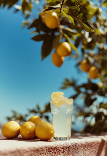 Refreshing Lemonade on a Sunny Day
