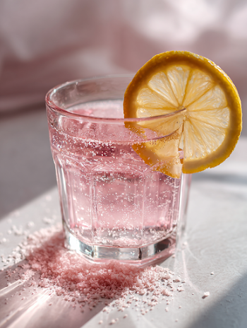Refreshing Pink Lemonade with Salt