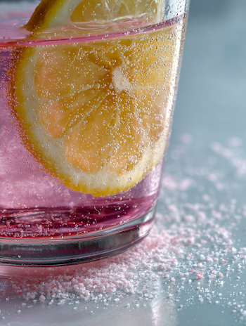 Refreshing Pink Lemonade with Salt
