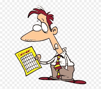 Refund Clipart Wedding Budget - Someone Looking At A Calendar