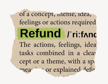 Refund ripped dictionary, editable word | Free PSD - rawpixel