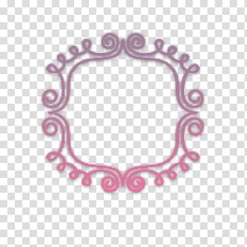 Regalo Por mil Fans, pink floral frame illustration transparent background PNG clipart