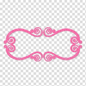 Regalo Por mil Fans, pink floral frame transparent background PNG clipart