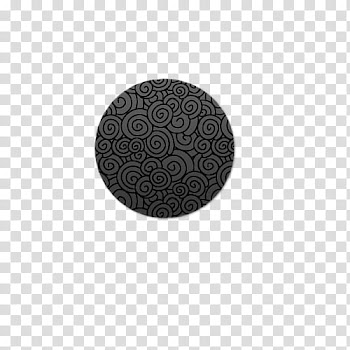 Regalo Por mil Fans, round gray abstract art transparent background PNG clipart
