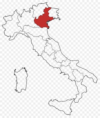 Regions of Italy Coloring book Blank map World map - map 
