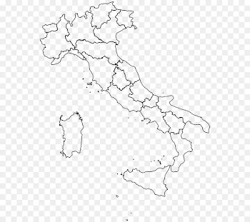 Regions of Italy Vector Map Clip art - italian vector 