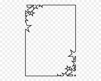 Register - Black And White Star Frame