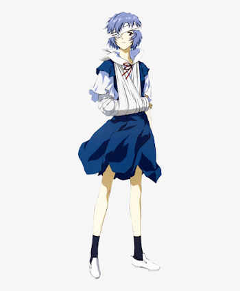 Rei Ayanami Transparent PNG - 287x911 - Free Download on NicePNG