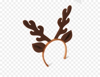 Reindeer Antler Rudolph Headband - Reindeer 