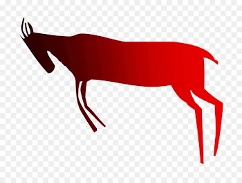 Reindeer Cattle Dog Logo Mammal -  
