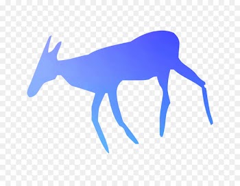 Reindeer Logo Antelope Font Antler -  