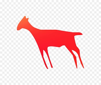 Reindeer Logo Giraffe Cattle Font -  