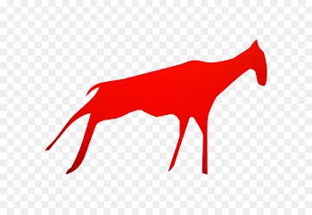 Reindeer Logo Giraffe Font Clip art -  