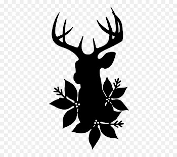 Reindeer Silhouette Clip art - deer 