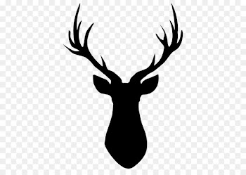 Reindeer Silhouette Clip art - stag 