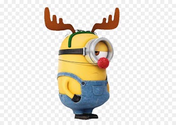 Reindeer Stuart the Minion Christmas card Minions - minions banana 