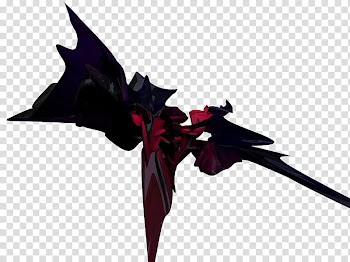 Rejected D abstract renders, black and red dragon fictional character illustration transparent background PNG clipart