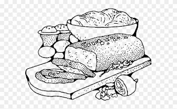 Related For Vintage Food Clipart - Food Black And White Clipart