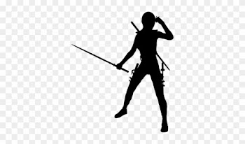 Related Posts - Girl Ninja Silhouette