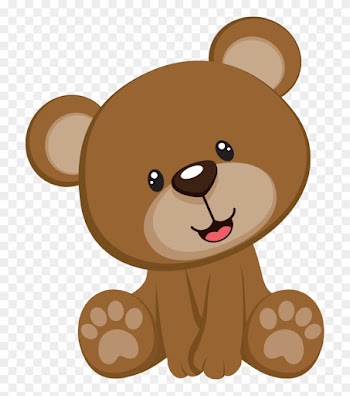 Related Ursinho Baby Clipart - Ursinha Marrom E Rosa