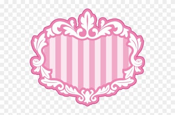 Related Vintage Frame Clipart Pink - Pink Circle Frame Png