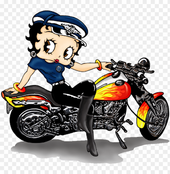 related wallpapers - betty boop motorcycle PNG image with ...