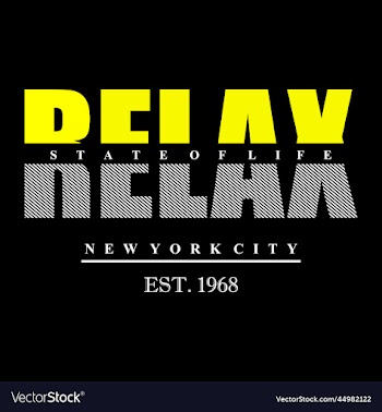 relax typography design t - shirt print