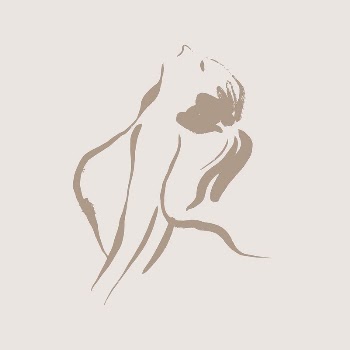 Relaxing pose collage element, drawing | Free Photo - rawpixel