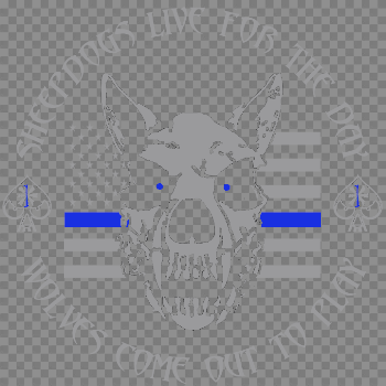 Relentless Sheepdog print design - 48HoursLogo.com