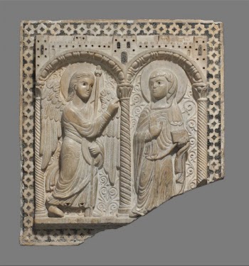 Relief with the Annunciation | Free Photo - rawpixel