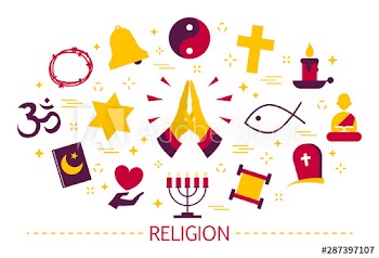 Religion icon set