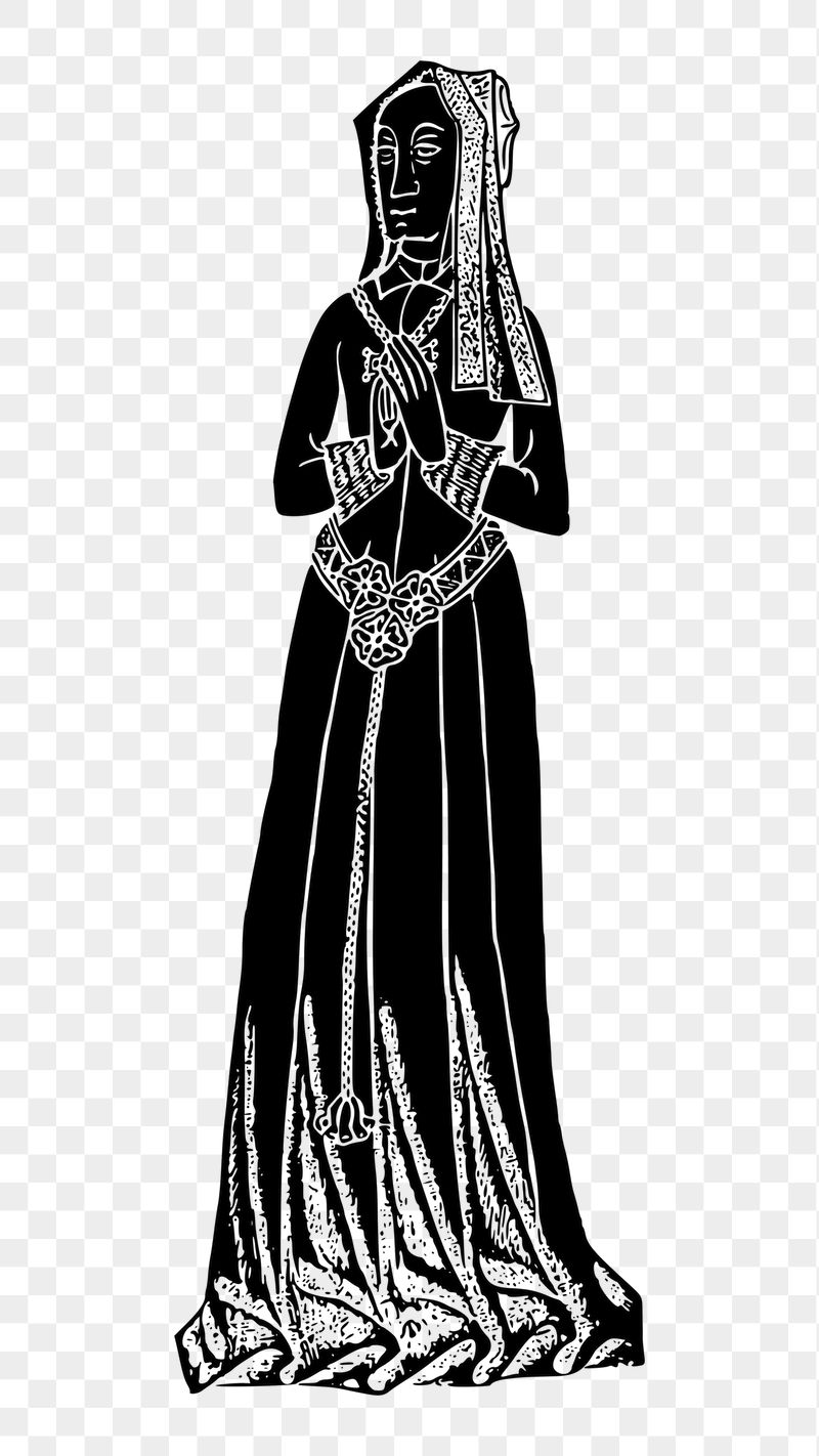 Religious woman png sticker illustration, | Free PNG - rawpixel