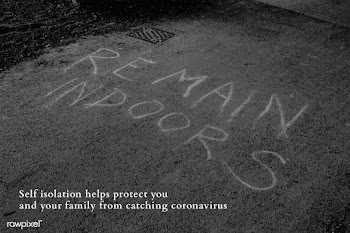 Remain indoors and practice social distancing. This image is part our .. | Free  photo - 2331996