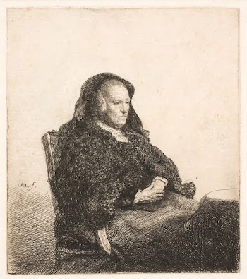 Rembrandt's mother, seated | Free Photo - rawpixel