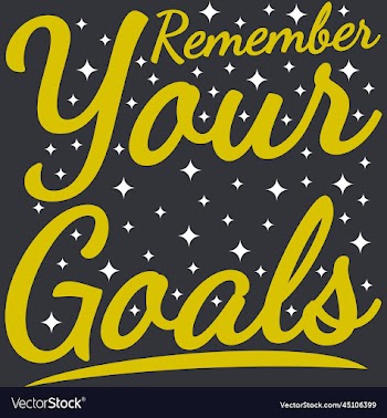 remember your goals motivational quote