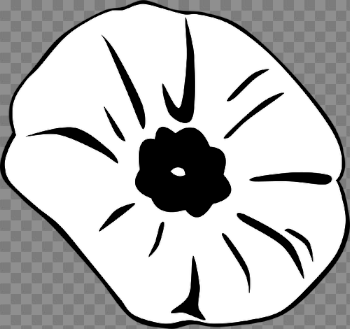 Remembrance Day poppy vector illustration | Public domain vectors