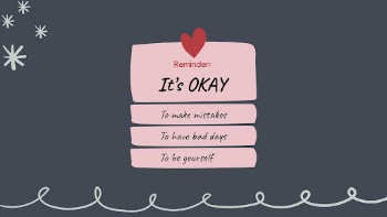 Reminder blog banner, cute self | Free PSD Template - rawpixel