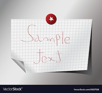 Reminder note vector image