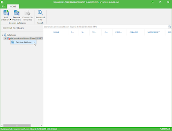 Removing Microsoft SharePoint Databases - Veeam Backup for ...