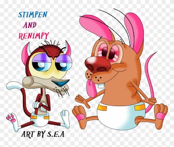 Ren And Stimpy Oc's-baby Pen And Impy By Skunkynoid - Ren And Stimpy Babies