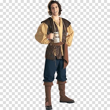 Renaissance fair Middle Ages Costume English medieval clothing, man transparent background PNG clipart