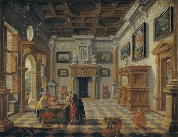 Renaissance Interior with tric trac | Free Photo - rawpixel