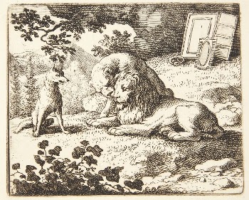 Renard promises the lion gifts | Free Photo - rawpixel