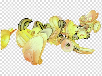 Render, abstract illustration transparent background PNG clipart