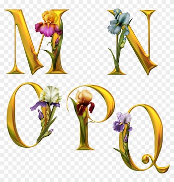 Render Alphabet Lettres Fleurs - Words From The Art [book]