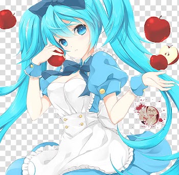 RENDER appel anime girl transparent background PNG clipart