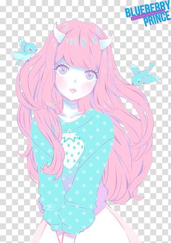 Render from VK, animated woman illustration transparent background PNG clipart
