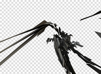 Render, grey abstract graphic illustration transparent background PNG clipart